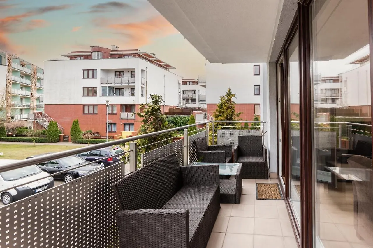 Przestrzenny Apartament 56M2 Z Tarasem - 2Homerent Kołobrzeg